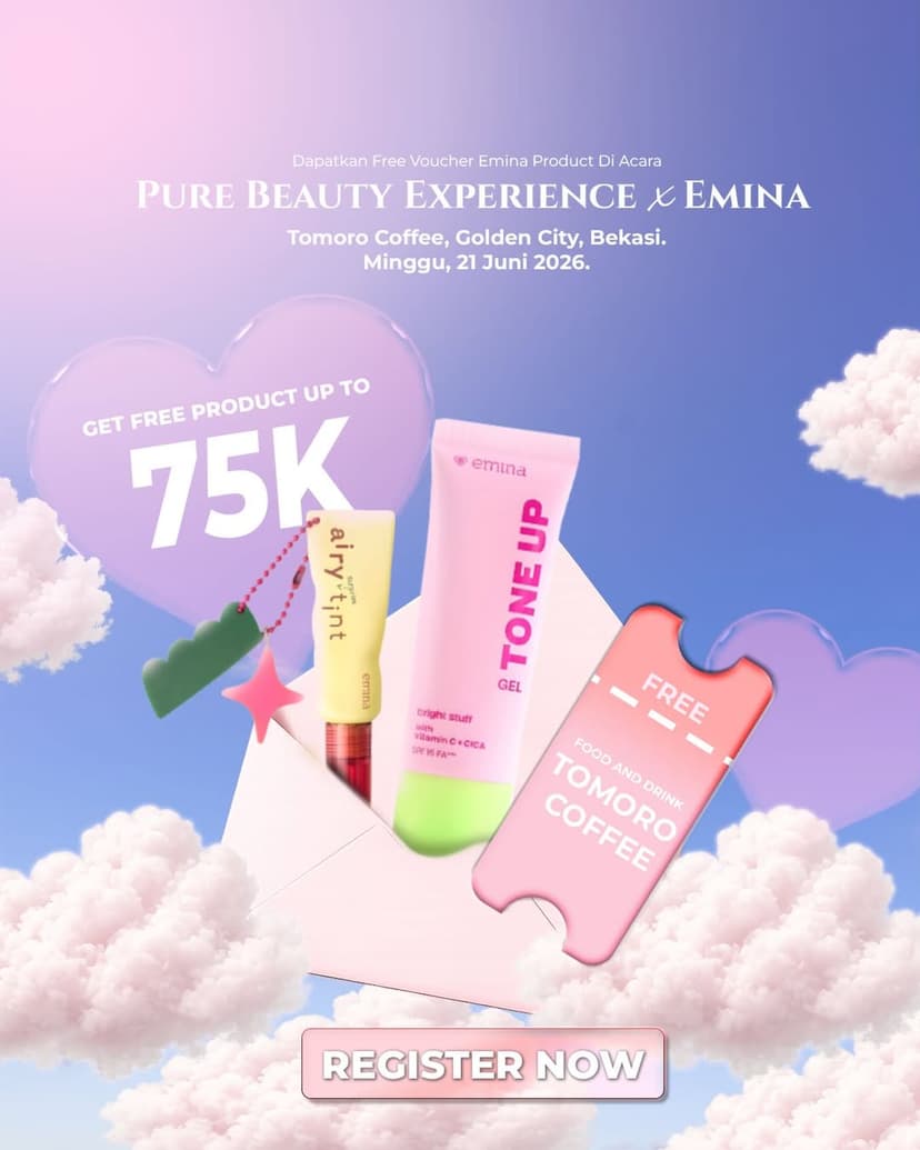 Pure Beauty Experience × Emina – Poster Event