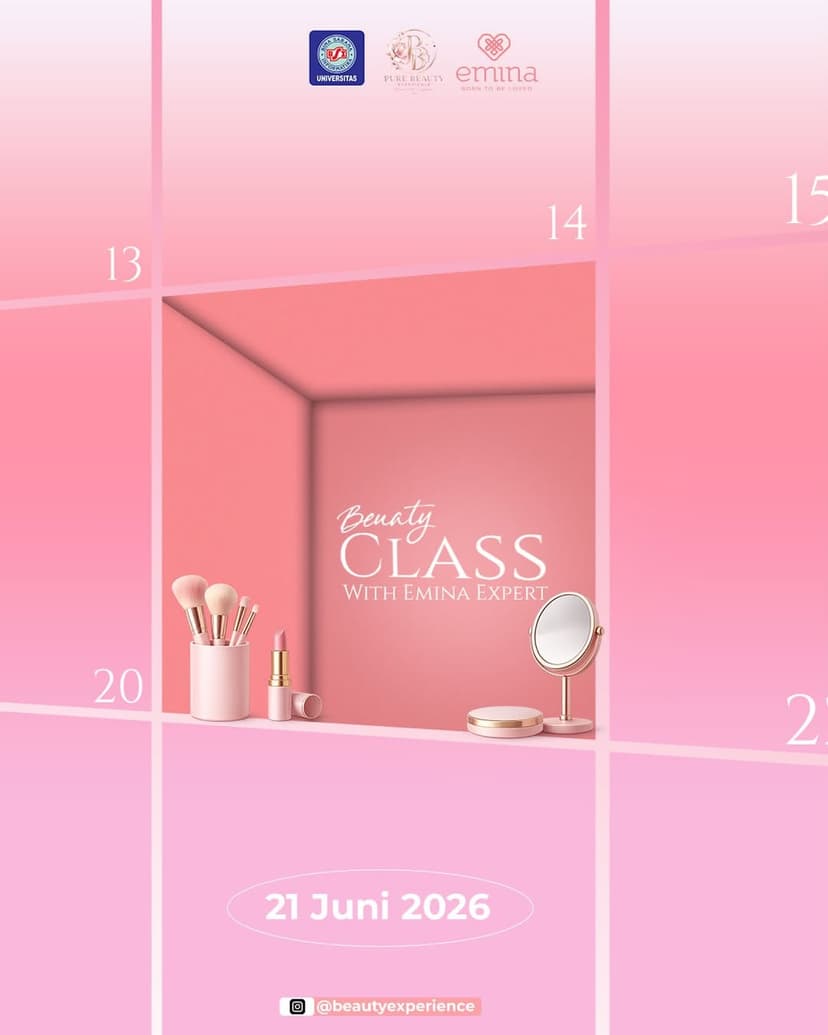Beauty Class with Emina Expert – 21 Juni 2026